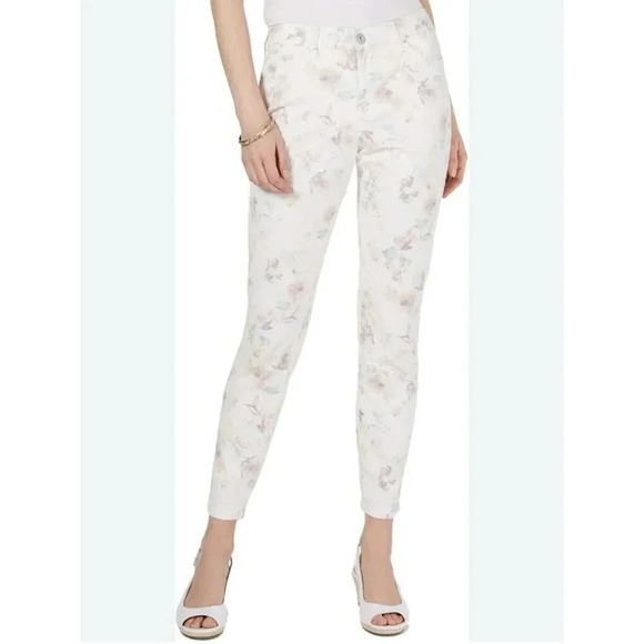 Style&co. Pants - Style&co Women's Mid Rise Tummy Control Curvy Fit Skinny Leg Pants Size 14